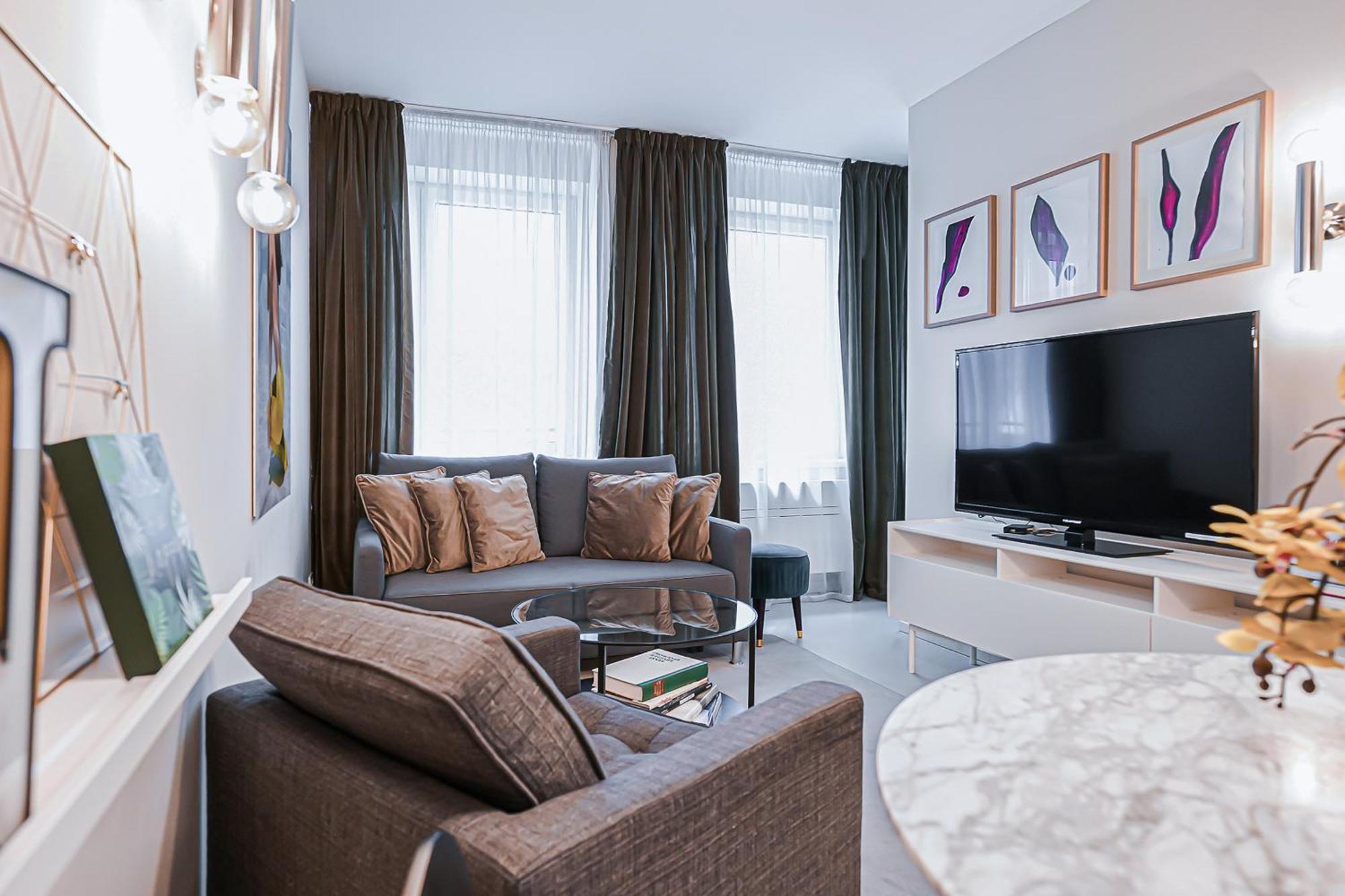 Heymi Apartments Mondschein 비엔나 객실 사진